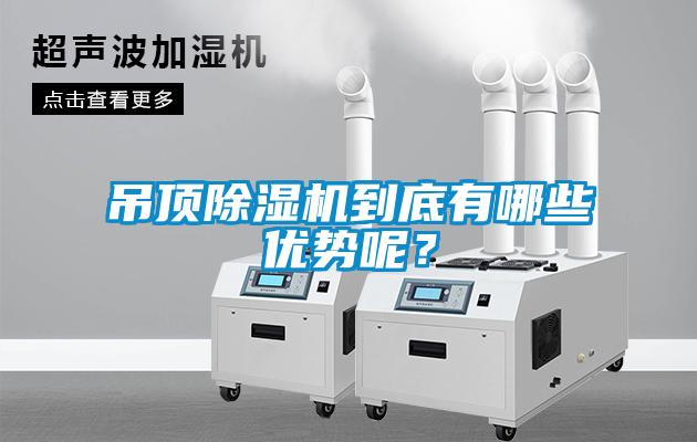 吊頂除濕機到底有哪些優勢呢？