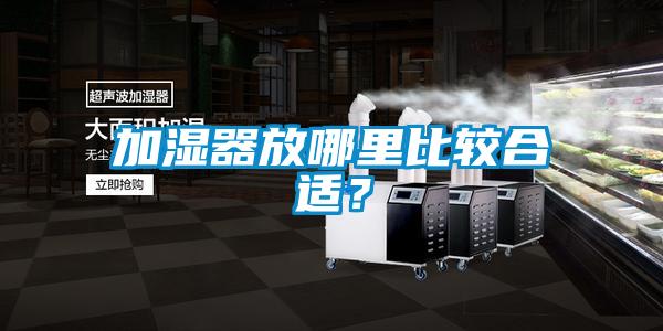 加濕器放哪里比較合適？