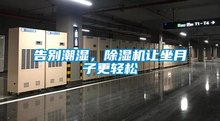 告別潮濕，除濕機讓坐月子更輕松