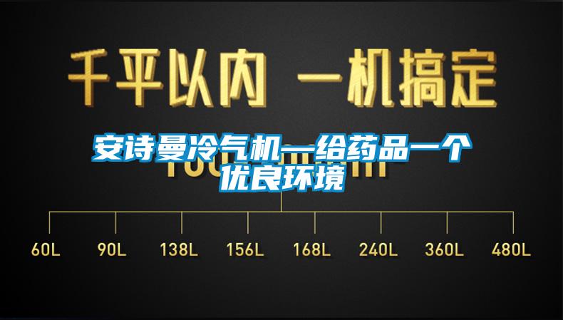 安詩曼冷氣機—給藥品一個優良環境