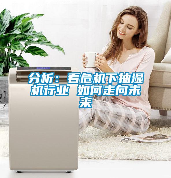 分析：看危機下抽濕機行業 如何走向未來