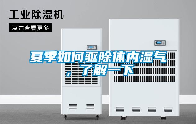 夏季如何驅(qū)除體內(nèi)濕氣，了解一下