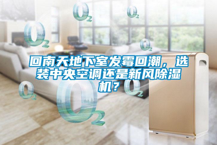 回南天地下室發霉回潮，選裝中央空調還是新風除濕機？