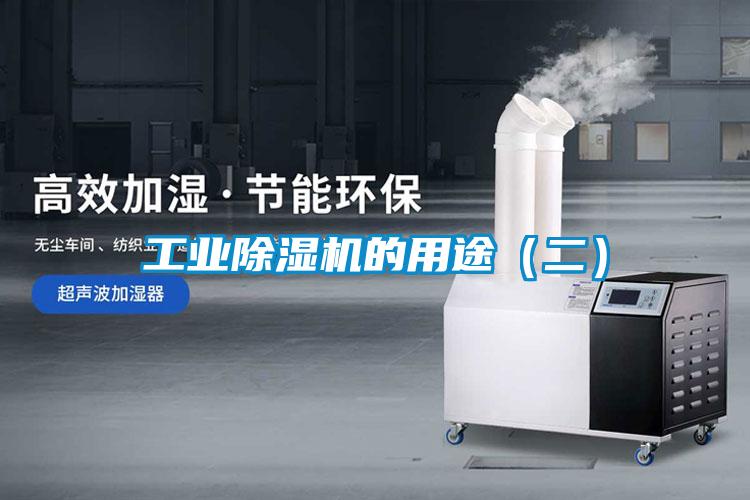 工業除濕機的用途（二）
