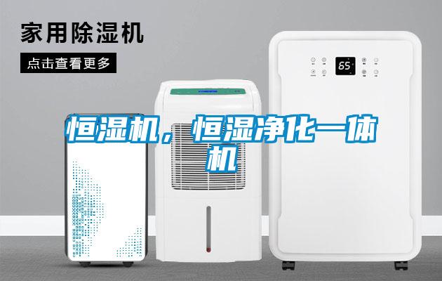 恒濕機，恒濕凈化一體機