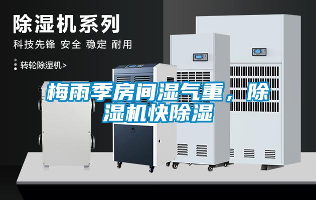 梅雨季房間濕氣重，除濕機(jī)快除濕