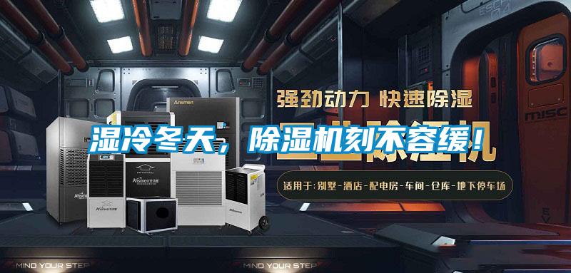 濕冷冬天，除濕機刻不容緩！