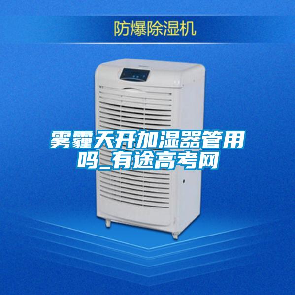 霧霾天開加濕器管用嗎_有途高考網