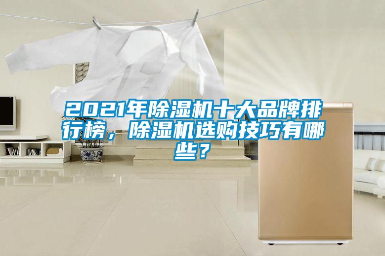 2021年除濕機(jī)十大品牌排行榜，除濕機(jī)選購技巧有哪些？