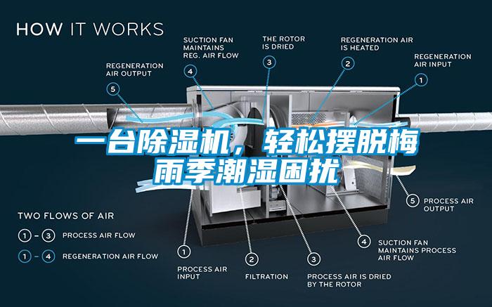 一臺(tái)除濕機(jī)，輕松擺脫梅雨季潮濕困擾