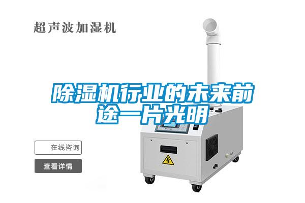 除濕機行業的未來前途一片光明
