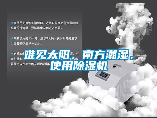 難見太陽，南方潮濕，使用除濕機(jī)