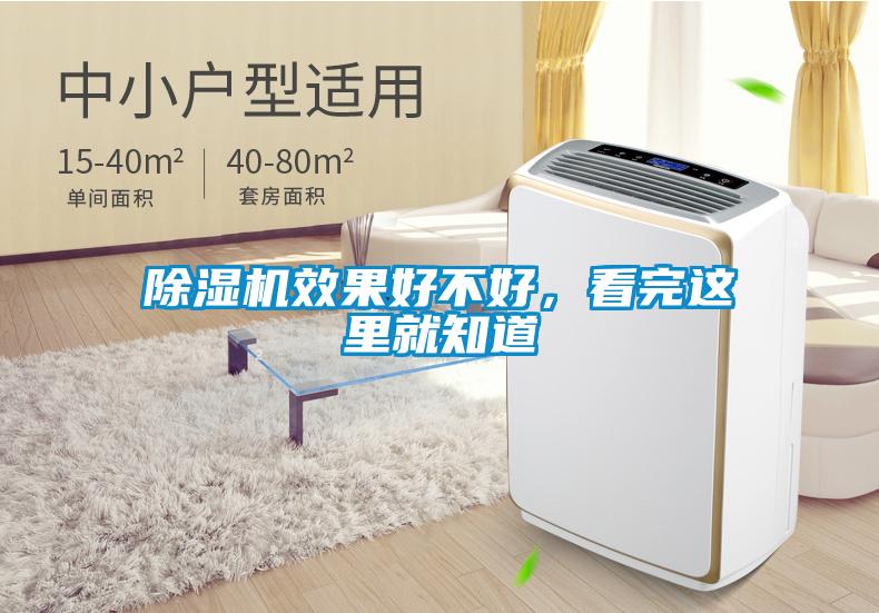 除濕機效果好不好，看完這里就知道