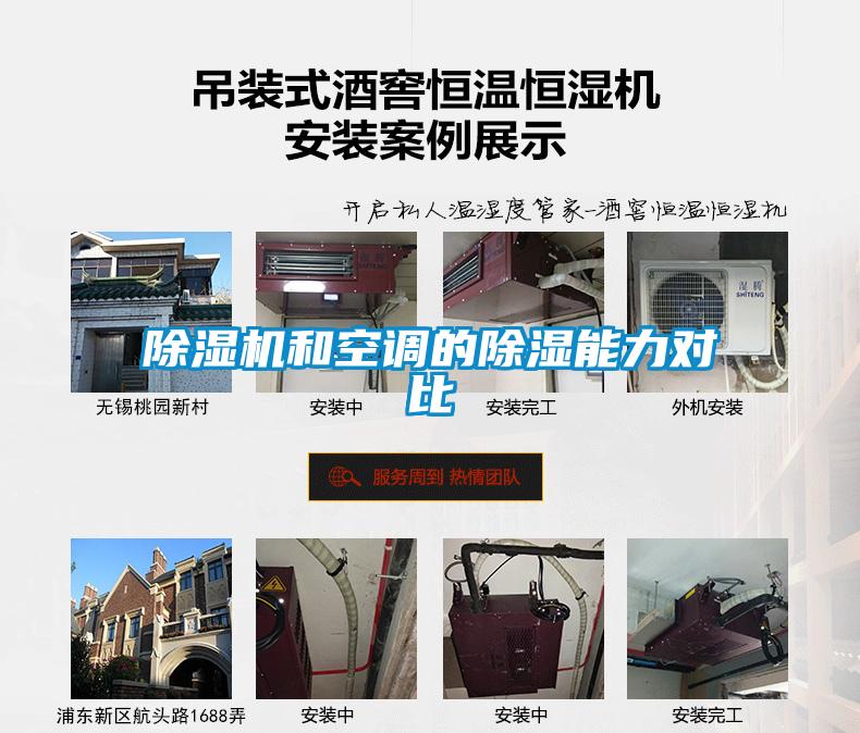 除濕機和空調的除濕能力對比