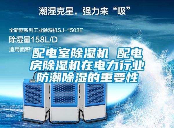配電室除濕機 配電房除濕機在電力行業防潮除濕的重要性