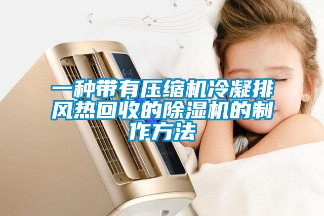 一種帶有壓縮機冷凝排風熱回收的除濕機的制作方法