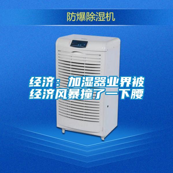 經濟：加濕器業界被經濟風暴撞了一下腰