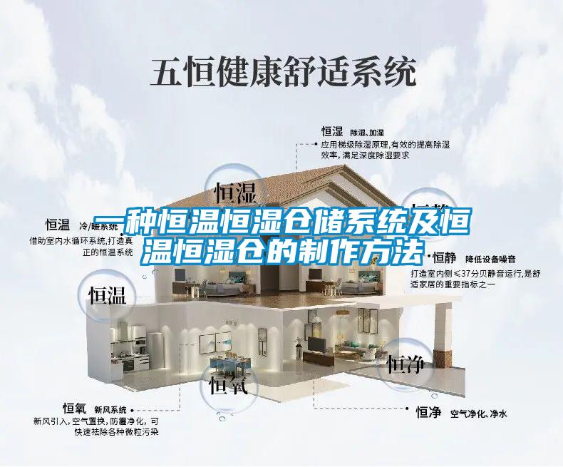 一種恒溫恒濕倉儲系統及恒溫恒濕倉的制作方法