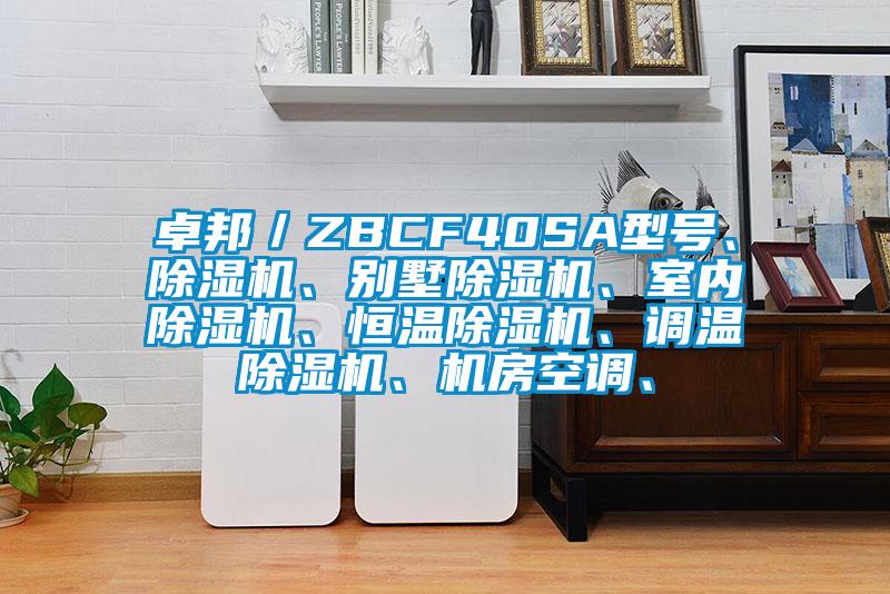 卓邦／ZBCF40SA型號、除濕機、別墅除濕機、室內除濕機、恒溫除濕機、調溫除濕機、機房空調、