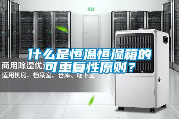什么是恒溫恒濕箱的可重復性原則？
