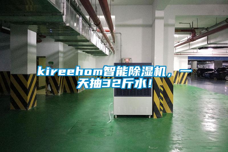 kireehom智能除濕機(jī)，一天抽32斤水！