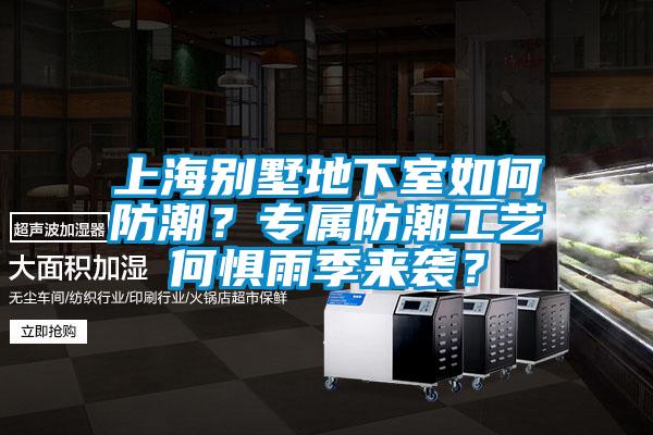 上海別墅地下室如何防潮？專屬防潮工藝何懼雨季來襲？