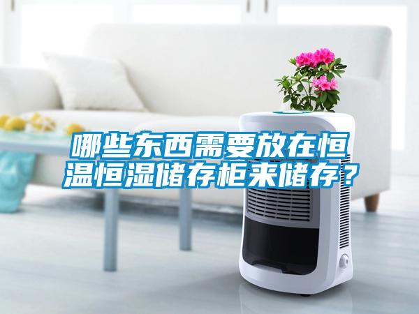 哪些東西需要放在恒溫恒濕儲(chǔ)存柜來(lái)儲(chǔ)存？