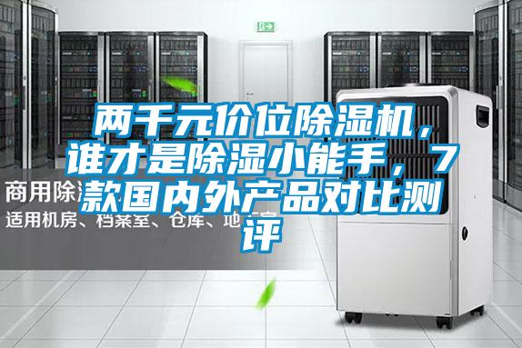 兩千元價位除濕機，誰才是除濕小能手，7款國內外產品對比測評