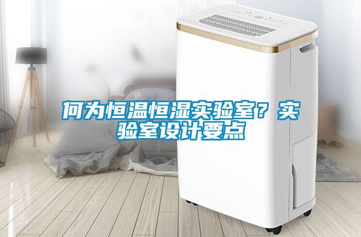 何為恒溫恒濕實驗室？實驗室設計要點