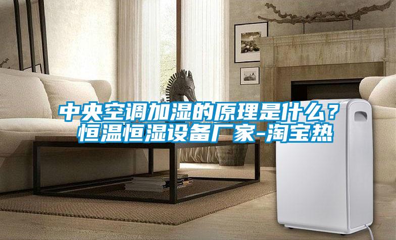 中央空調(diào)加濕的原理是什么？ 恒溫恒濕設(shè)備廠家-淘寶熱