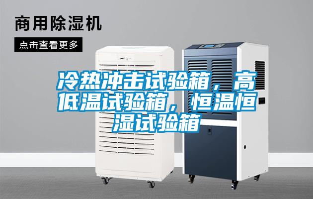 冷熱沖擊試驗箱，高低溫試驗箱，恒溫恒濕試驗箱