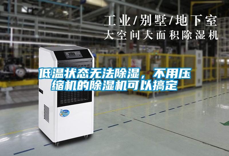低溫狀態無法除濕，不用壓縮機的除濕機可以搞定