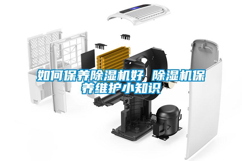 如何保養除濕機好 除濕機保養維護小知識