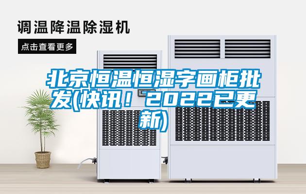 北京恒溫恒濕字畫柜批發(快訊！2022已更新)