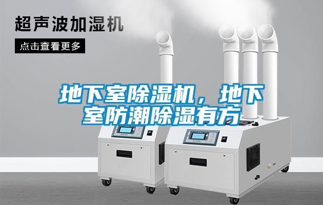 地下室除濕機，地下室防潮除濕有方