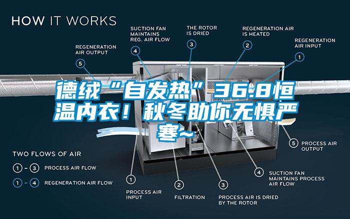 德絨“自發(fā)熱”36.8恒溫內(nèi)衣！秋冬助你無(wú)懼嚴(yán)寒~