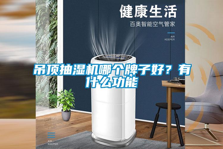 吊頂抽濕機哪個牌子好？有什么功能
