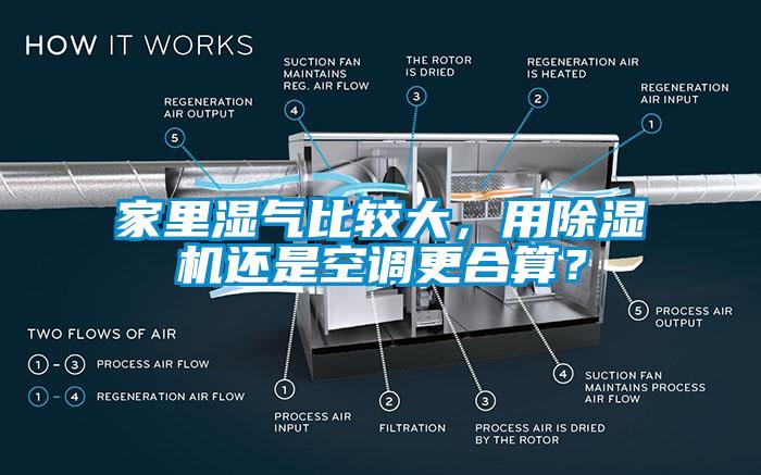 家里濕氣比較大，用除濕機還是空調更合算？