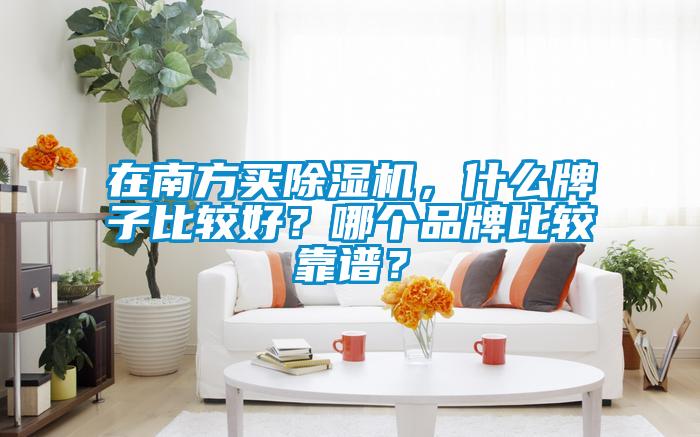在南方買除濕機(jī)，什么牌子比較好？哪個(gè)品牌比較靠譜？