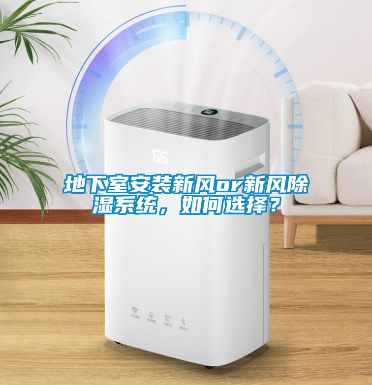 地下室安裝新風or新風除濕系統，如何選擇？