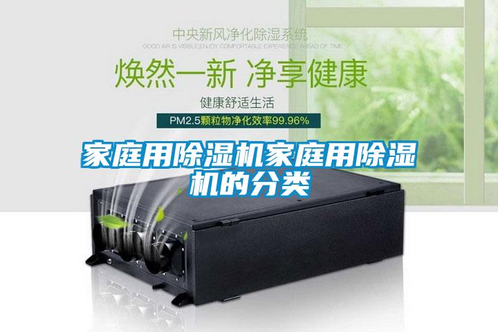 家庭用除濕機(jī)家庭用除濕機(jī)的分類(lèi)