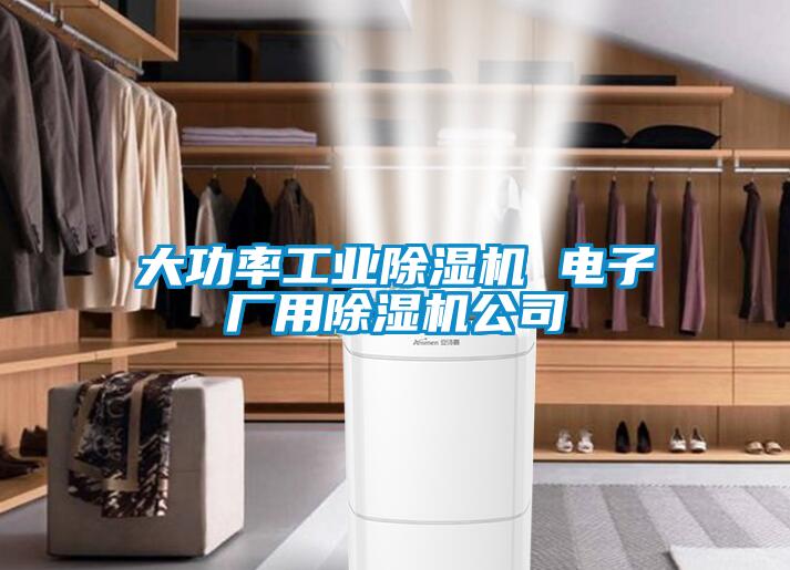 大功率工業除濕機 電子廠用除濕機公司