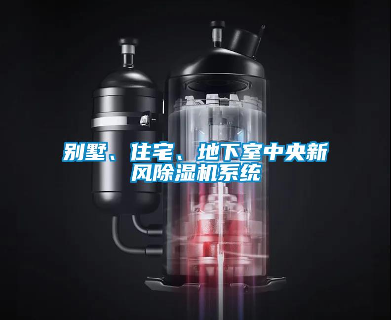別墅、住宅、地下室中央新風(fēng)除濕機(jī)系統(tǒng)