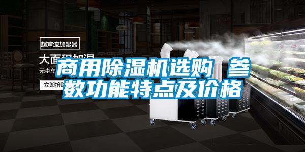 商用除濕機選購 參數功能特點及價格