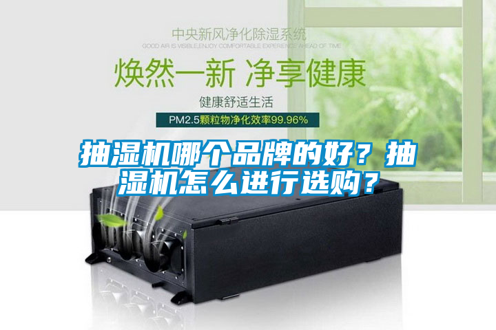 抽濕機(jī)哪個(gè)品牌的好？抽濕機(jī)怎么進(jìn)行選購？