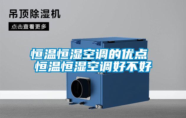 恒溫恒濕空調的優點 恒溫恒濕空調好不好