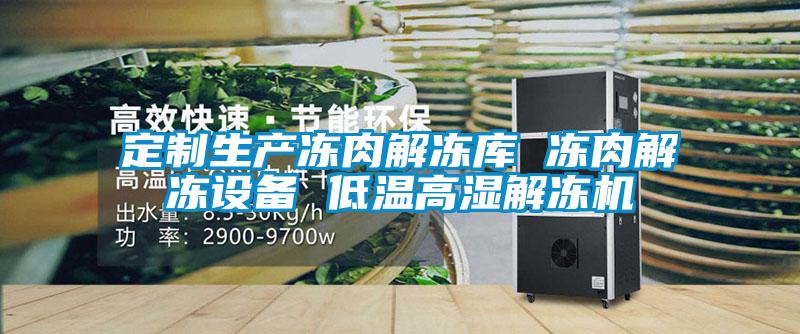 定制生產凍肉解凍庫 凍肉解凍設備 低溫高濕解凍機