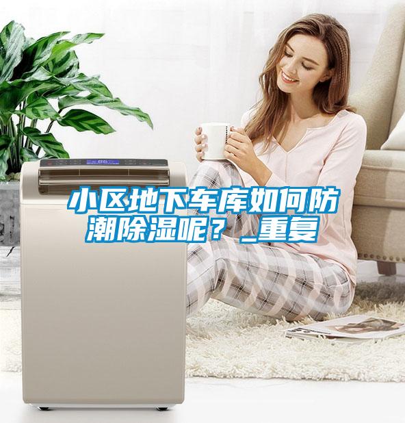 小區地下車庫如何防潮除濕呢？_重復