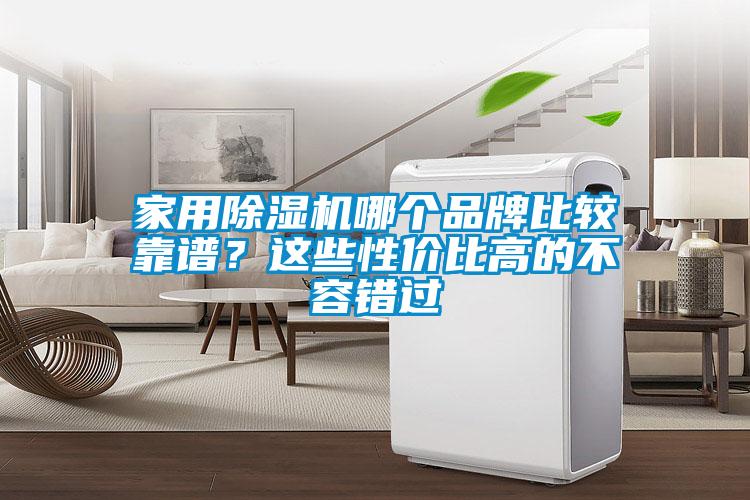 家用除濕機哪個品牌比較靠譜？這些性價比高的不容錯過