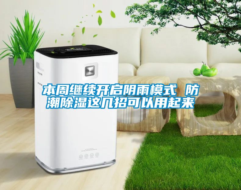 本周繼續開啟陰雨模式 防潮除濕這幾招可以用起來